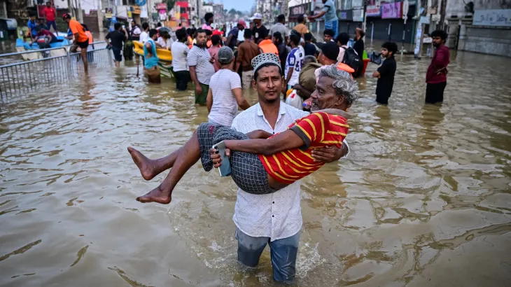 Flood recovery support for families in Indonesia